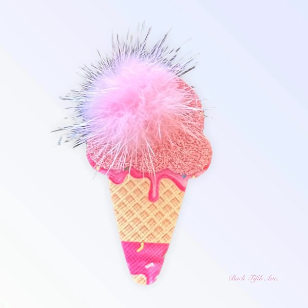 Yummy Ice Cream Drip Cone Hair Clip Online now