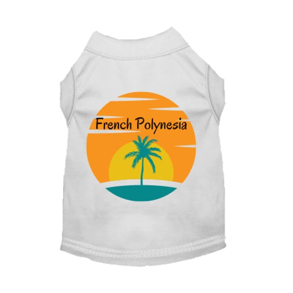 French Polynesia- Dog Shirt For Sale