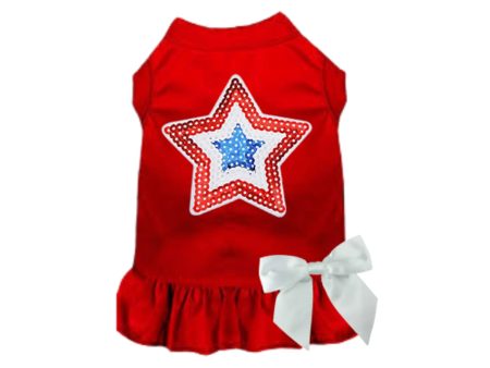 Sequin Star Dress Tee - Pack Of: 1 Online Sale