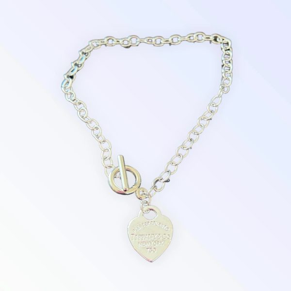 Return To Sniffany Heart Charm Necklace For Sale