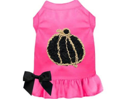 Chiffon Rose Halloween Pumpkin Dress Online Hot Sale