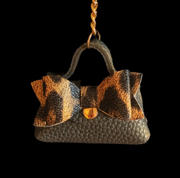 Leopard Faux Fur Pickup Bag Cheap