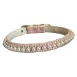 Pretty in Pink Pearl and Rhinestone Collar on Sale