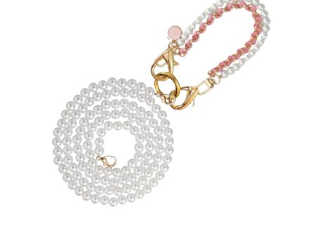 Double Layer Pearl & Chain Lead Discount