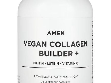 Codeage, Amen Vegan Collagen Builder +, 30 Vegetable Capsules Sale