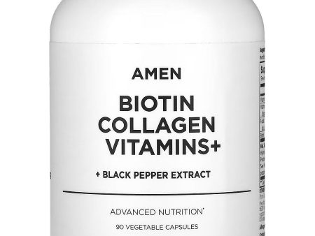 Codeage, Amen Biotin Collagen, 90 Vegetable Capsules For Cheap