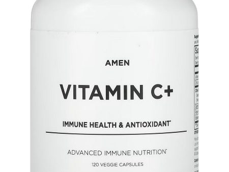 Codeage, Amen Vitamin C +, 120 Vegetable Capsules Discount