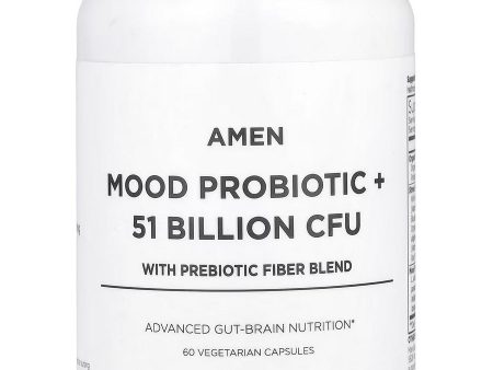 Codeage, Amen Mood Probiotic + 51 Billion CFU, 60 Vegetable Capsules Sale