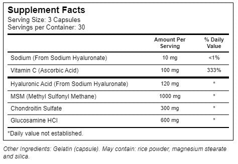 World Organic, Hyaluronic Acid 120 Complex, 90 Capsules Online now