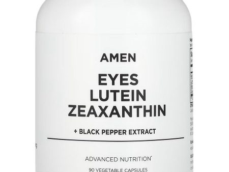 Codeage, Amen Eyes Lutein Zeaxanthin, 90 Vegetable Capsules Online Sale