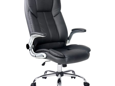 Executive Office Chair | Kea Leather | Black For Cheap