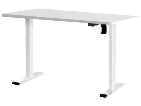 Electric Sit-Stand Desk 140cm | White or Black or Grey Oak or Grey Walnut Cheap