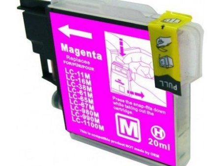 Compatible Premium Ink Cartridges LC61 LC67 LC38M Magenta  Inkjet Cartridge - for use in Brother Printers For Cheap