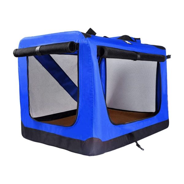 Portable Pet Carrier | Model 1 | XL Size | Blue on Sale