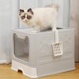 Foldable Litter Box | Grey on Sale