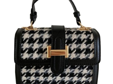 Hangbag-Houndstooth | Black and White For Discount