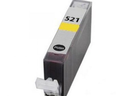 Compatible Premium Ink Cartridges CLI521Y  Yellow Ink - for use in Canon Printers Discount