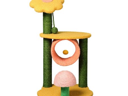 Cat Scratching Post | 90cm Sunflower Plush Discount