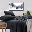 King Bed Sheets Set | 100% Egyptian Cotton | 500TC | Charcoal For Cheap