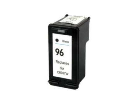 Compatible Premium Ink Cartridges 96 Eco Black Cartridge - High Capacity C8767WA - for use in HP Printers Sale