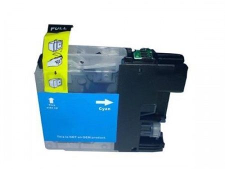 Compatible Premium Ink Cartridges LC133C  Cyan Cartridge  - for use in Brother Printers Online Sale