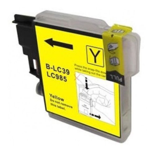 Compatible Premium Ink Cartridges LC39Y  Yellow Cartridge  - for use in Brother Printers Online Hot Sale