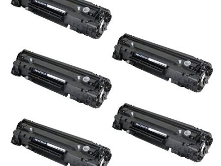 Compatible Premium  5 x 85A (CE285A) Toner Cartridge - for use in HP Printers Sale