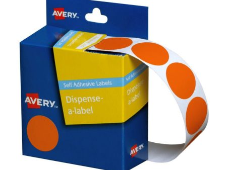 AVERY Display Roll | Orange 24mm | 500 Hot on Sale