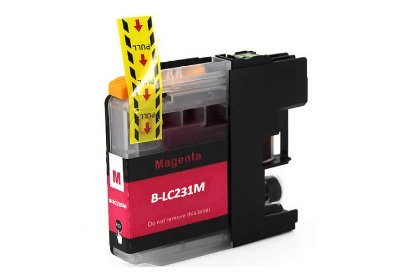 Compatible Premium Ink Cartridges LC231M  Magenta Cartridge  - for use in Brother Printers For Sale