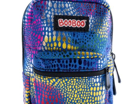 Blue Rainbow Foil BooBoo Backpack Mini Cheap