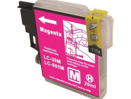 Compatible Premium Ink Cartridges LC39M  Magenta Cartridge  - for use in Brother Printers Online Hot Sale