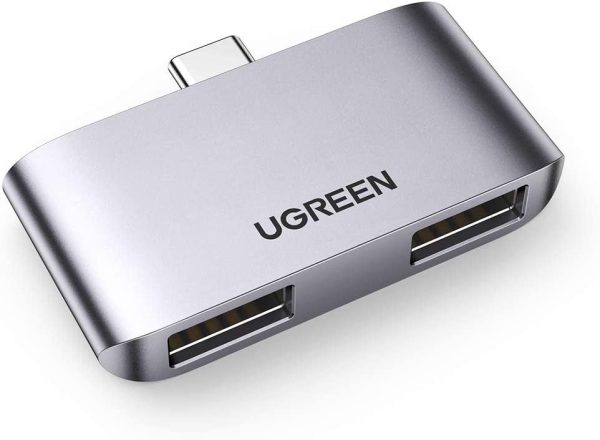 UGREEN 10912 USB-C to USB 3.0 x2 Adapter Fashion