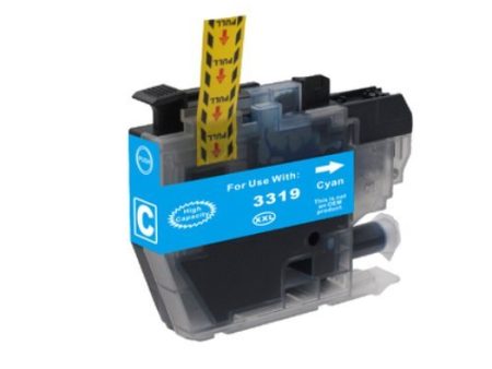 Compatible Premium Ink Cartridges LC3319XLC  High Yield Cyan Ink  - for use in Brother Printers For Sale