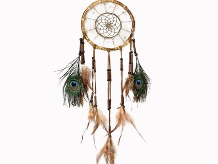 Handmade Bamboo Feathered Dream Catcher | 2 Variations Online now