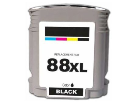 Compatible Premium Ink Cartridges 88XL  Black High Capacity Ink (C9396A) - for use in HP Printers Online Hot Sale