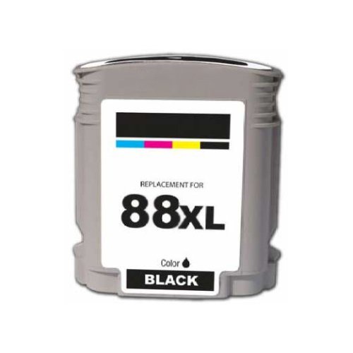 Compatible Premium Ink Cartridges 88XL  Black High Capacity Ink (C9396A) - for use in HP Printers Online Hot Sale