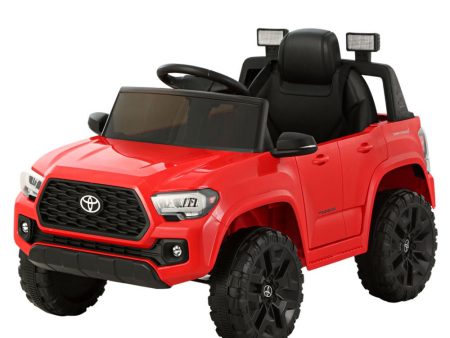 Toyota Ride On Car Kids Electric Toy Cars Tacoma Off Road Jeep 12V Battery Red Online