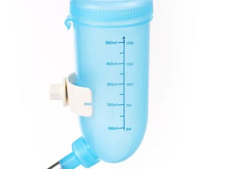 Pet Water Bottle | 500ml | Hanging Dispenser | Blue Online now