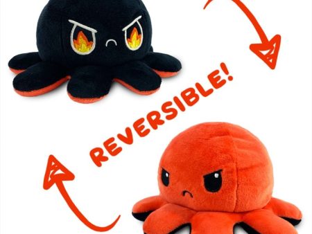 Octopus Fire Eyes Reversible Plushie Supply