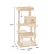 118cm Plush Cat Tree Condo Online