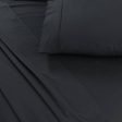 King Bed Sheets Set | 100% Egyptian Cotton | 500TC | Charcoal For Cheap