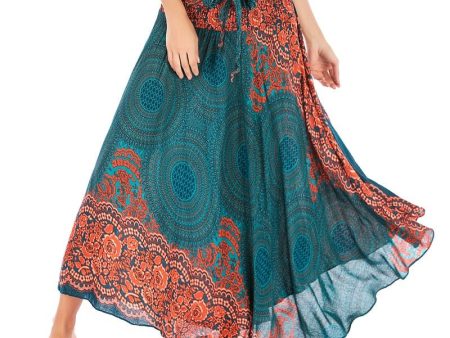 Women s Versatile Bohemian Forrest Dancer Skirt Dress | Dual Purpose | Free Size Sale