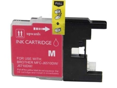 Compatible Premium Ink Cartridges LC40 LC71 LC73 LC75M Magenta  Inkjet Cartridge - for use in Brother Printers Discount