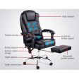 8 Point Reclining Massage Chair | Black For Discount