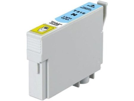 Compatible Premium Ink Cartridges T0815N Light Cyan  Inkjet Cartridge - for use in Epson Printers Hot on Sale