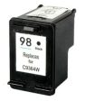 Compatible Premium Ink Cartridges 98BK Black Remanufactured Inkjet Cartridge - for use in HP Printers Online now