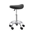 2-Pack Saddle Salon Stools | Black Hydraulic Lift Fashion