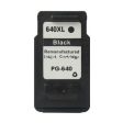 Compatible Premium Ink Cartridges PG640XL  High Yield Black Cartridge - for use in Canon Printers Online Sale