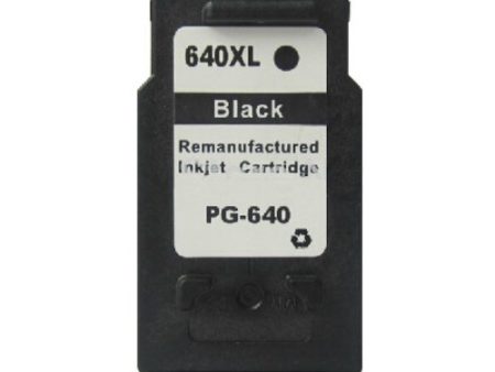 Compatible Premium Ink Cartridges PG640XL  High Yield Black Cartridge - for use in Canon Printers Online Sale