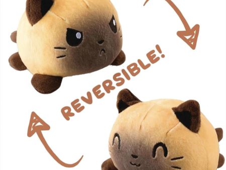 Siamese Cat Reversible Plushie Online Hot Sale